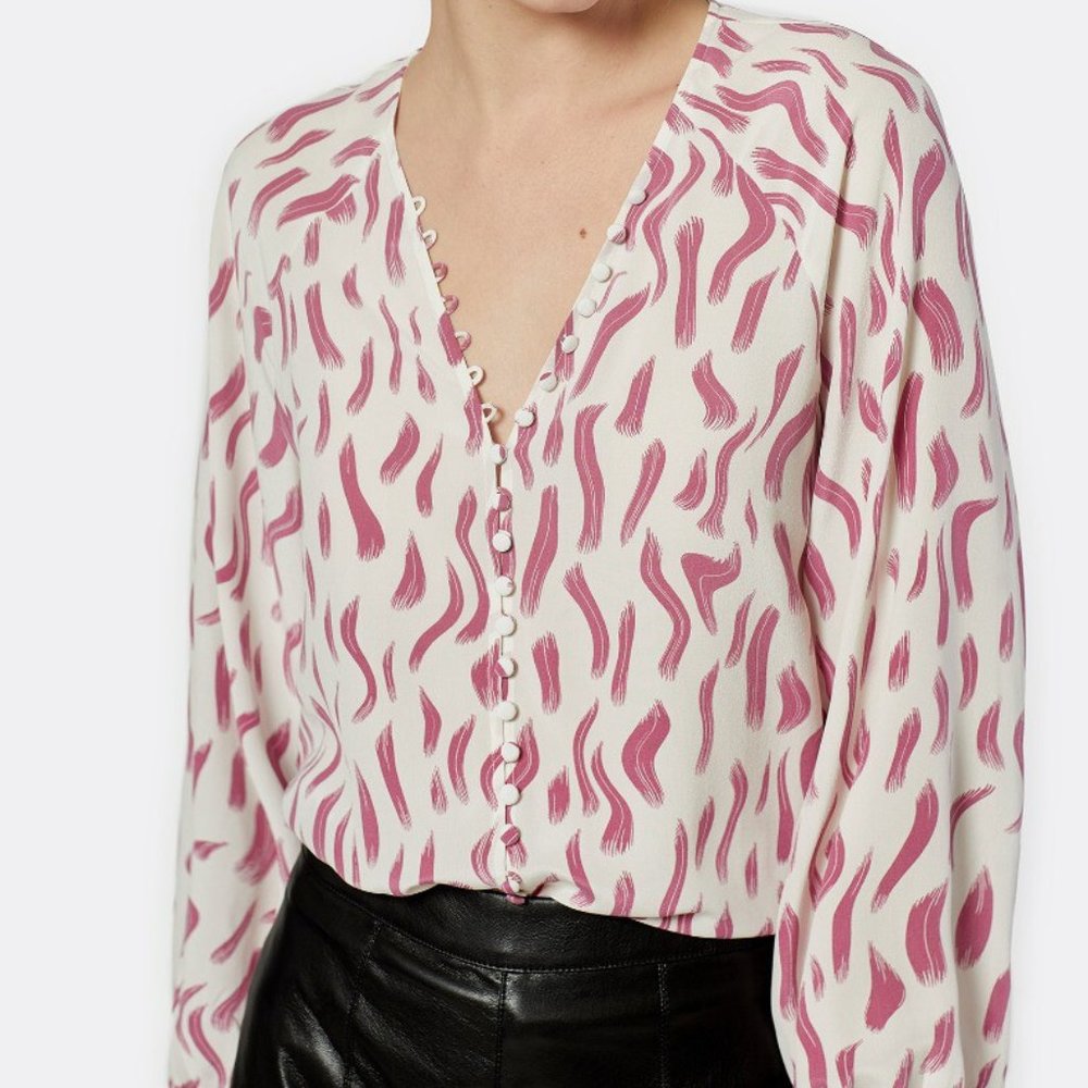 Shariana Silk Blouse from JOIE - Picture 1 of 9